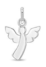pretty sterling silver angel baby charm